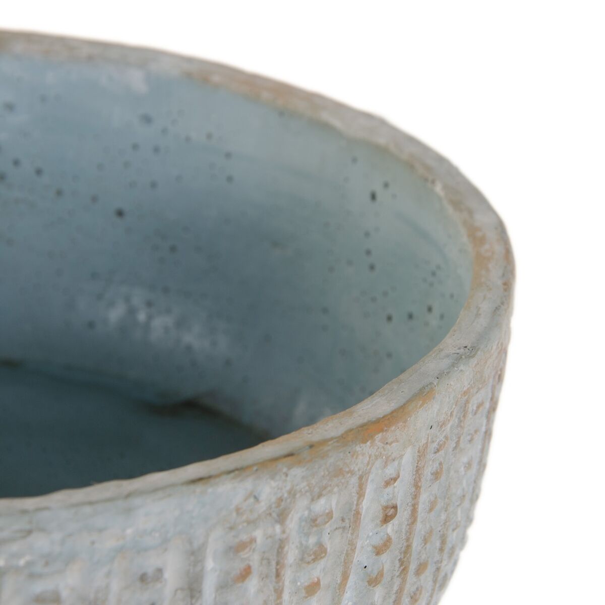 Blumentopf Zement-Grau (25,5×25,5 cm)