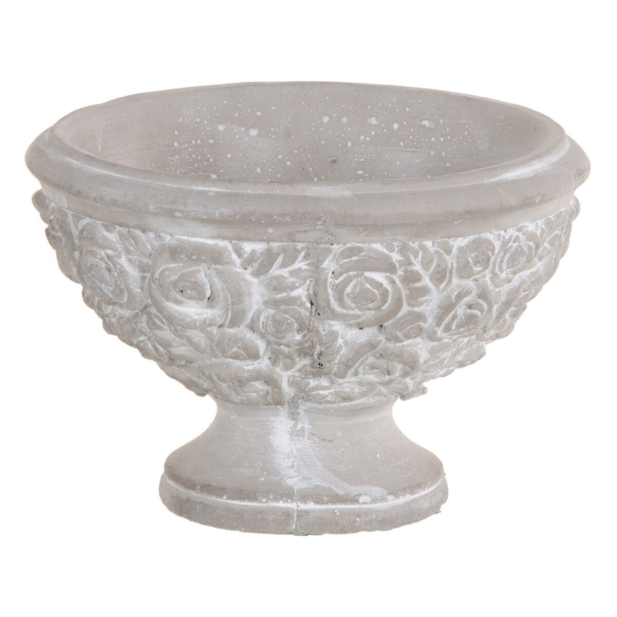 Blumentopf Zement-Grau (15,5×15,5 cm)