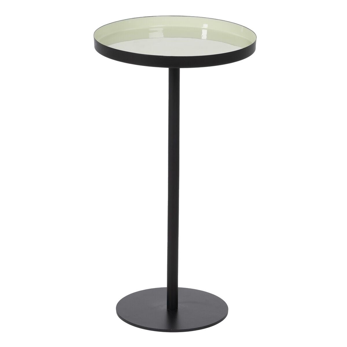 Beistelltisch Metall Schwarz/Grün