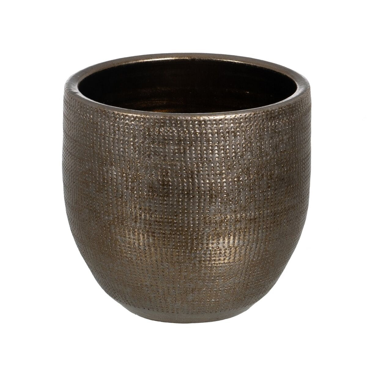 Blumentopf Keramik Metallic (30×30 cm)