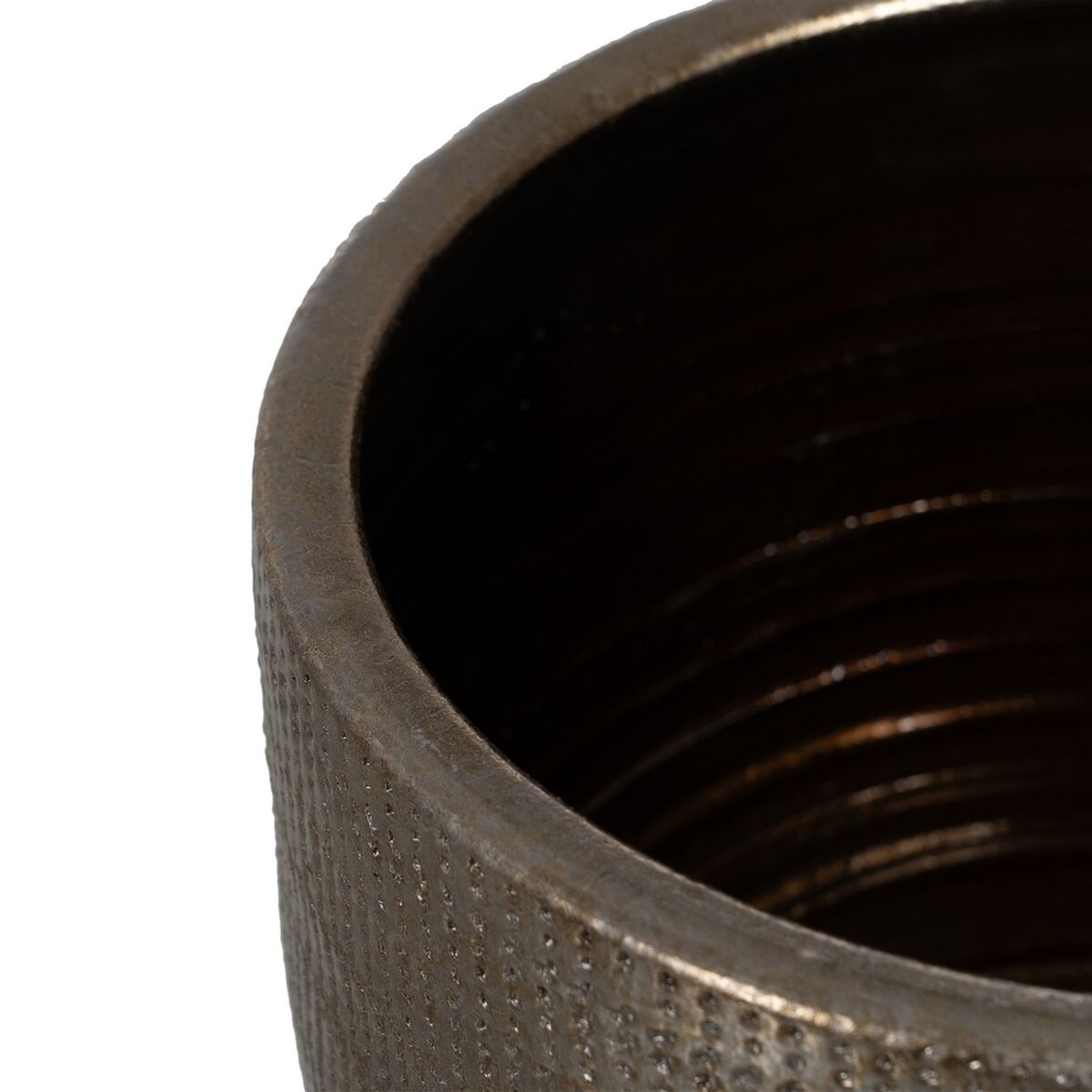 Blumentopf Keramik Metallic (30×30 cm)