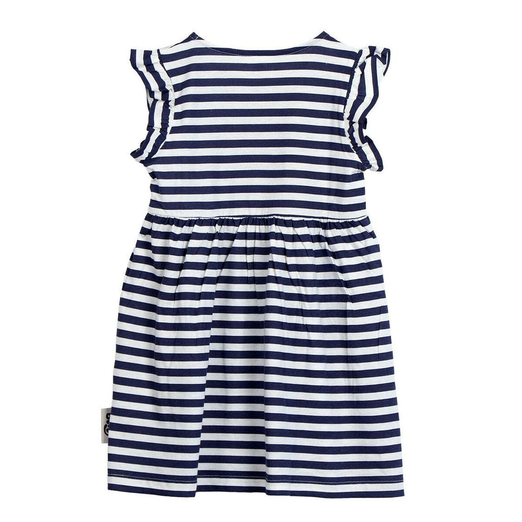 Dunkelblaues Kinderkleid – Für kleine Bluey Fans