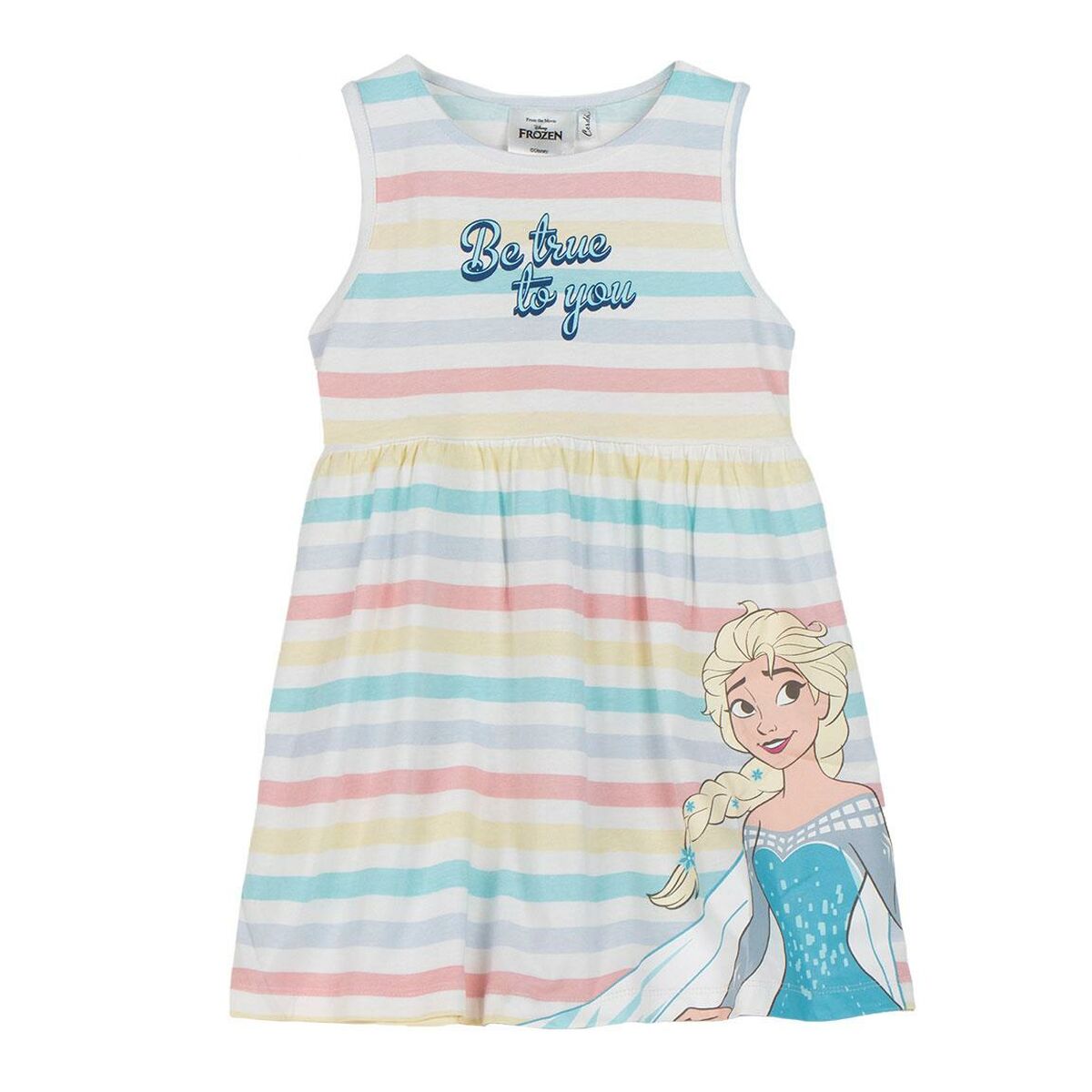 Buntes Kinderkleid – Für kleine Eisprinzessinnen