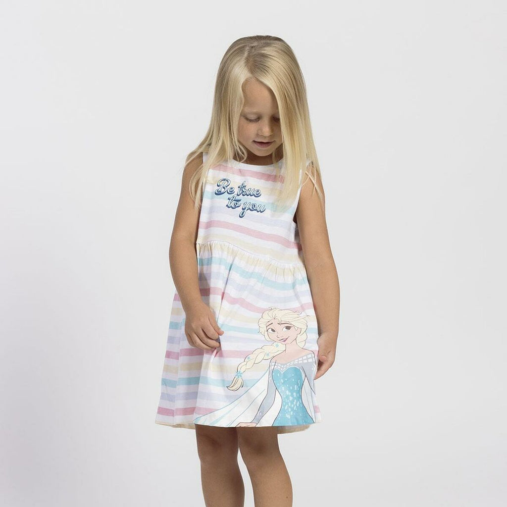 Buntes Kinderkleid – Für kleine Eisprinzessinnen