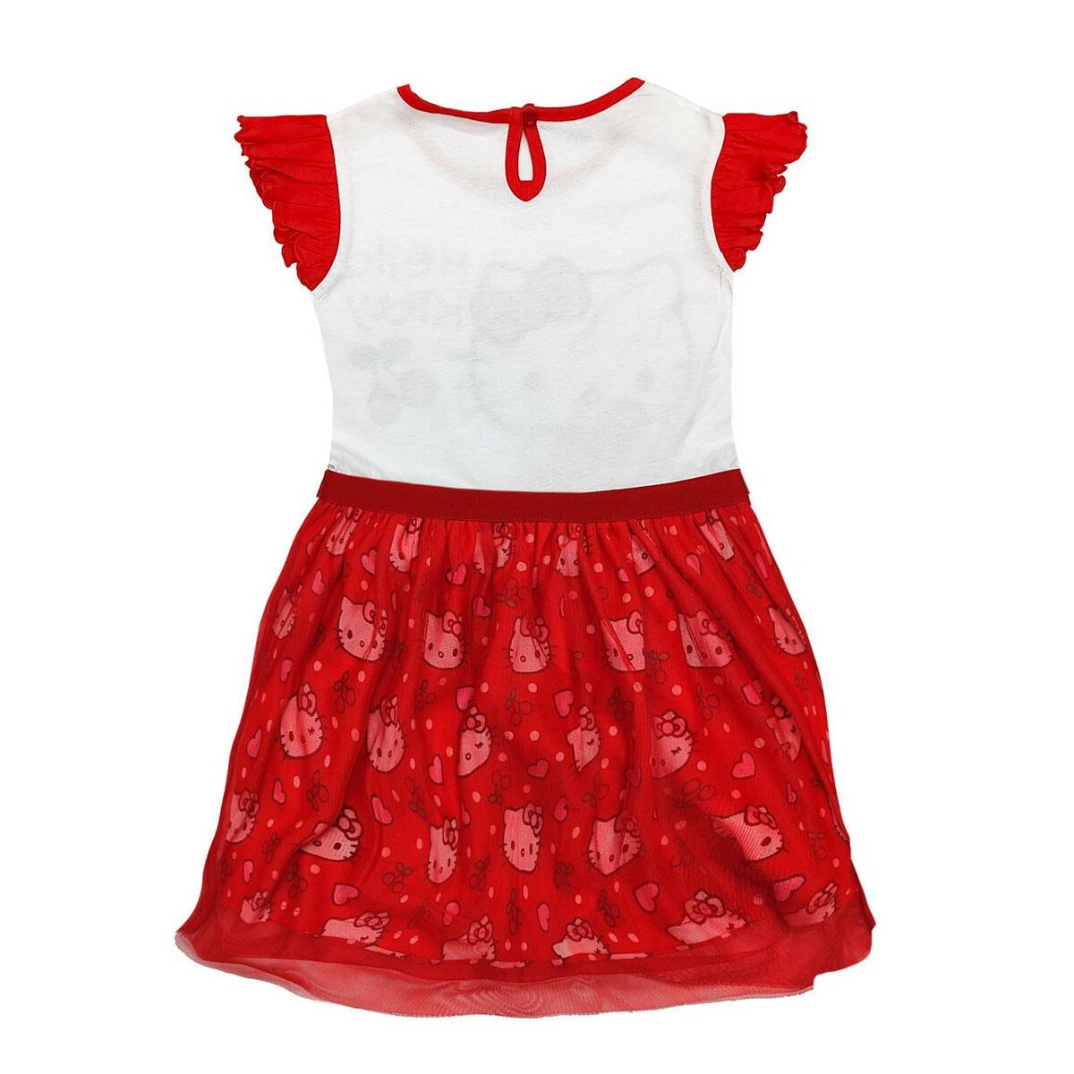Rotes Kinderkleid – Dein süsser Hello Kitty Look