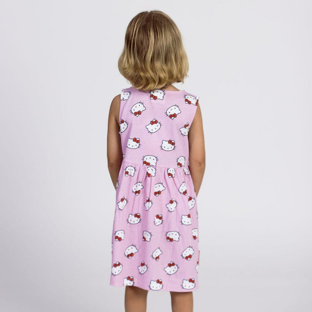 Rosa Kinderkleid – Dein süsser Hello Kitty Look