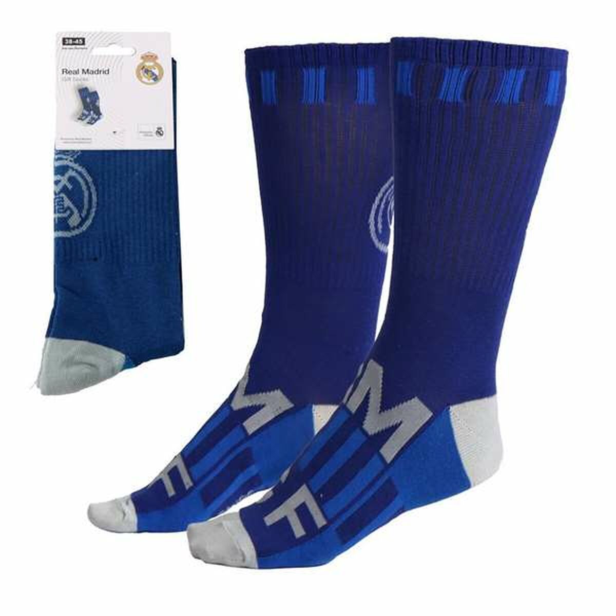 Socken «Real Madrid C.F.» Blau (38–45)