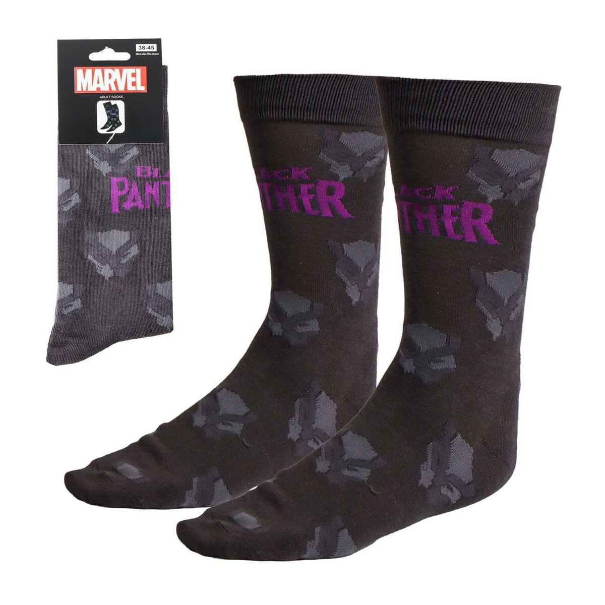 Socken «Black Panther» Wakanda (38–45)
