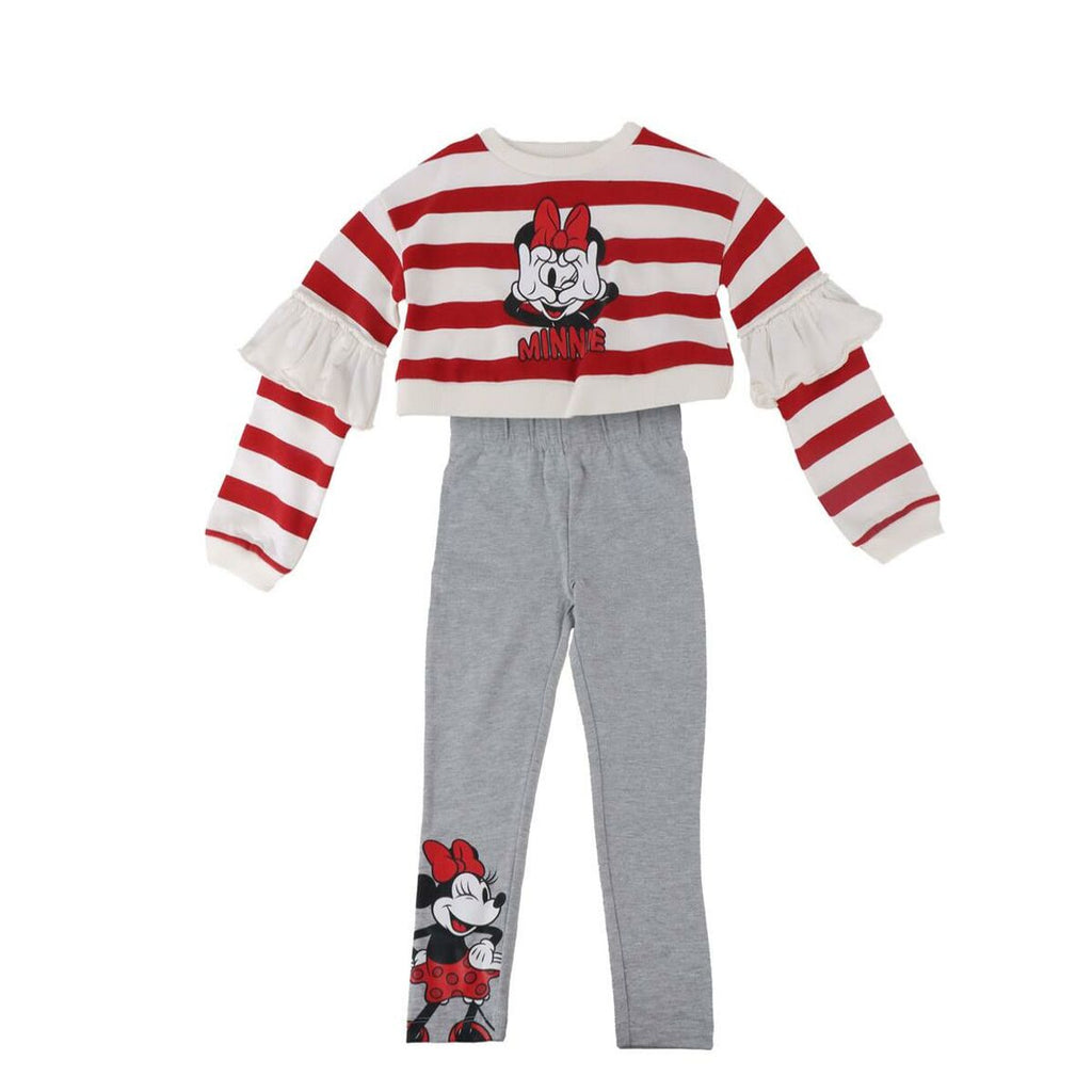 Kinder-Kleiderset «Minnie Mouse» Grau