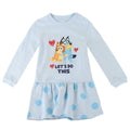 Kleid Bluey Hellblau