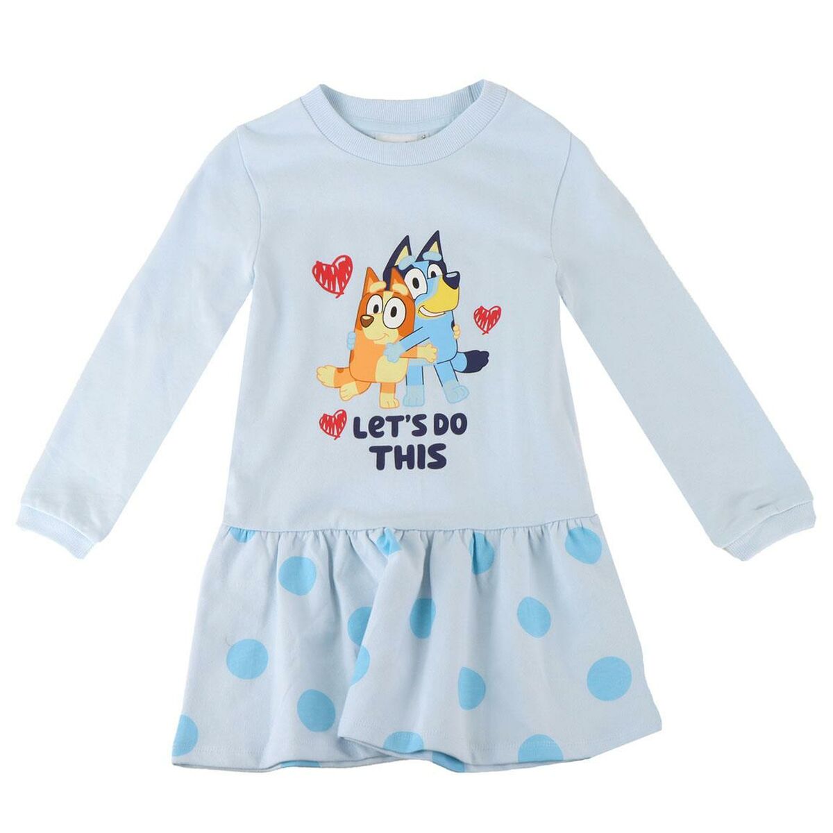 Kleid Bluey Hellblau