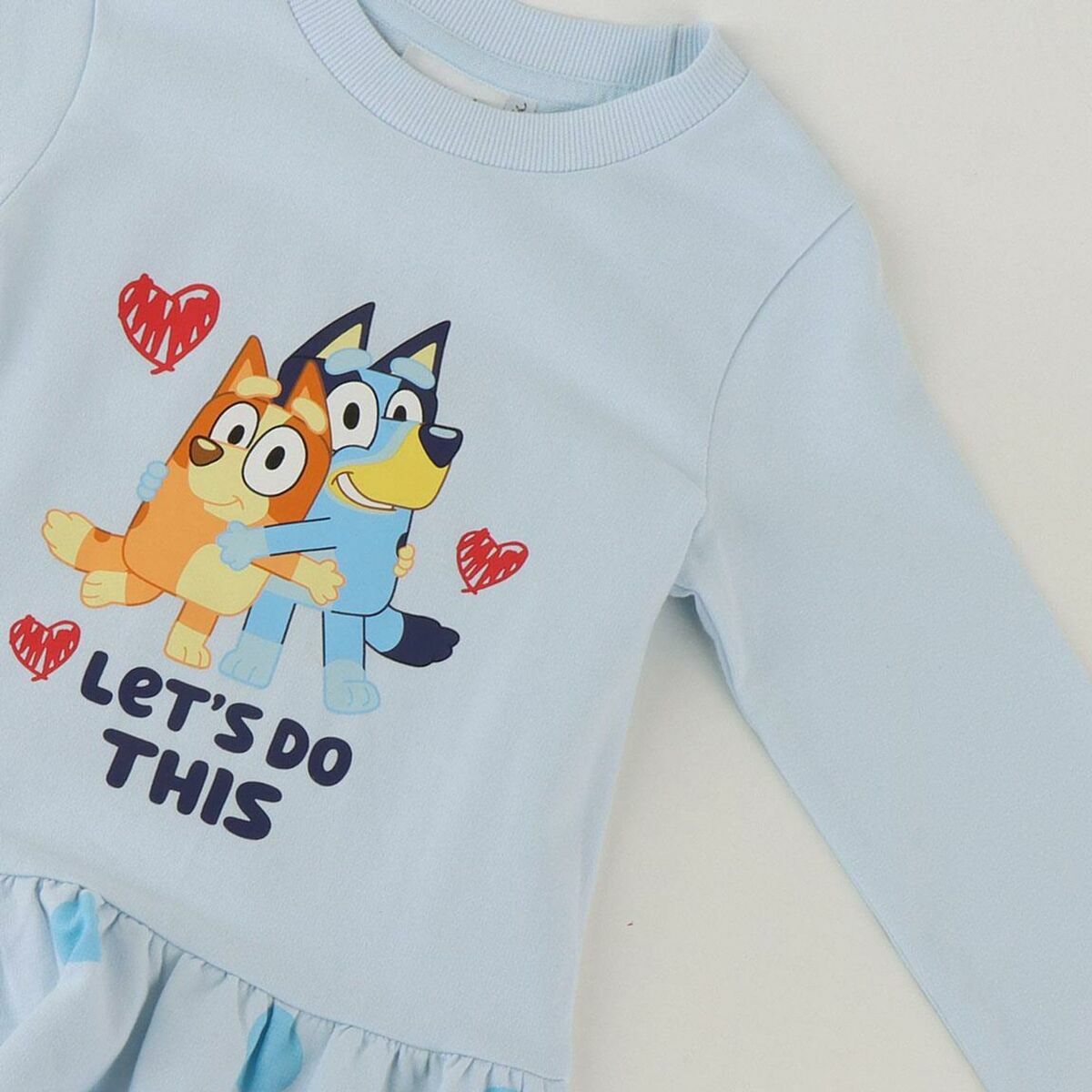 Kleid Bluey Hellblau