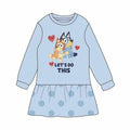 Kleid Bluey Hellblau