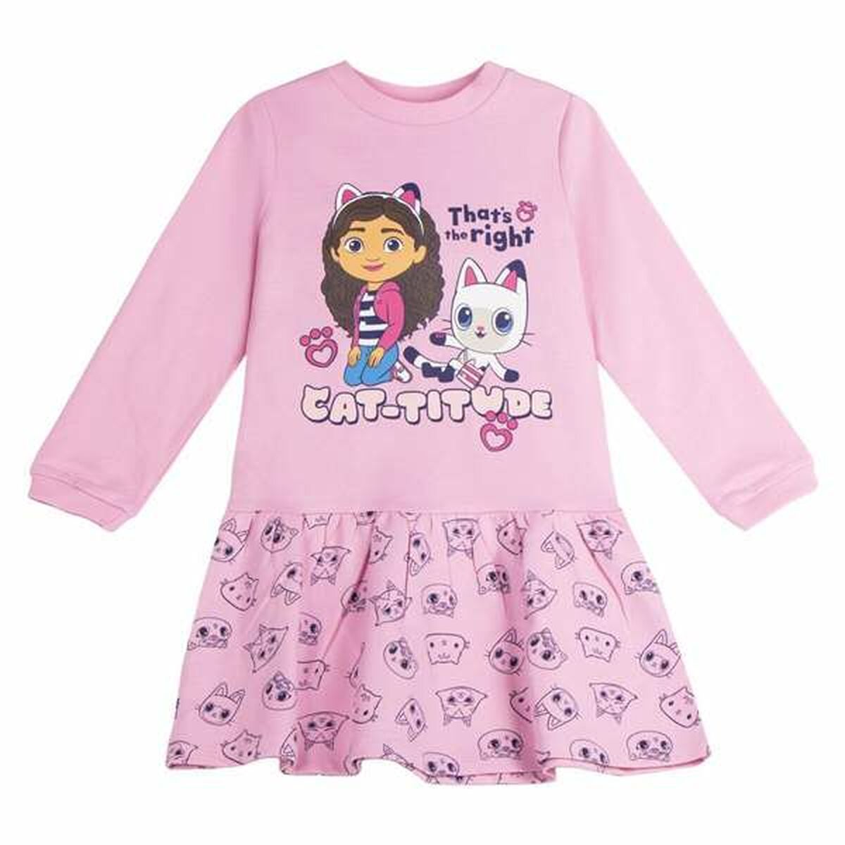 Kleid Gabby's Dollhouse Rosa