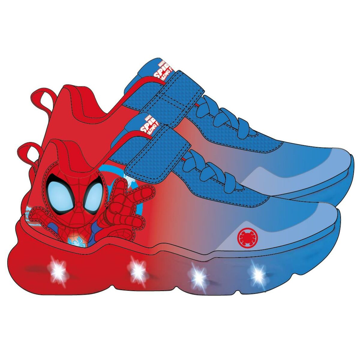 Kinder-Sneaker «Spidey» Blau