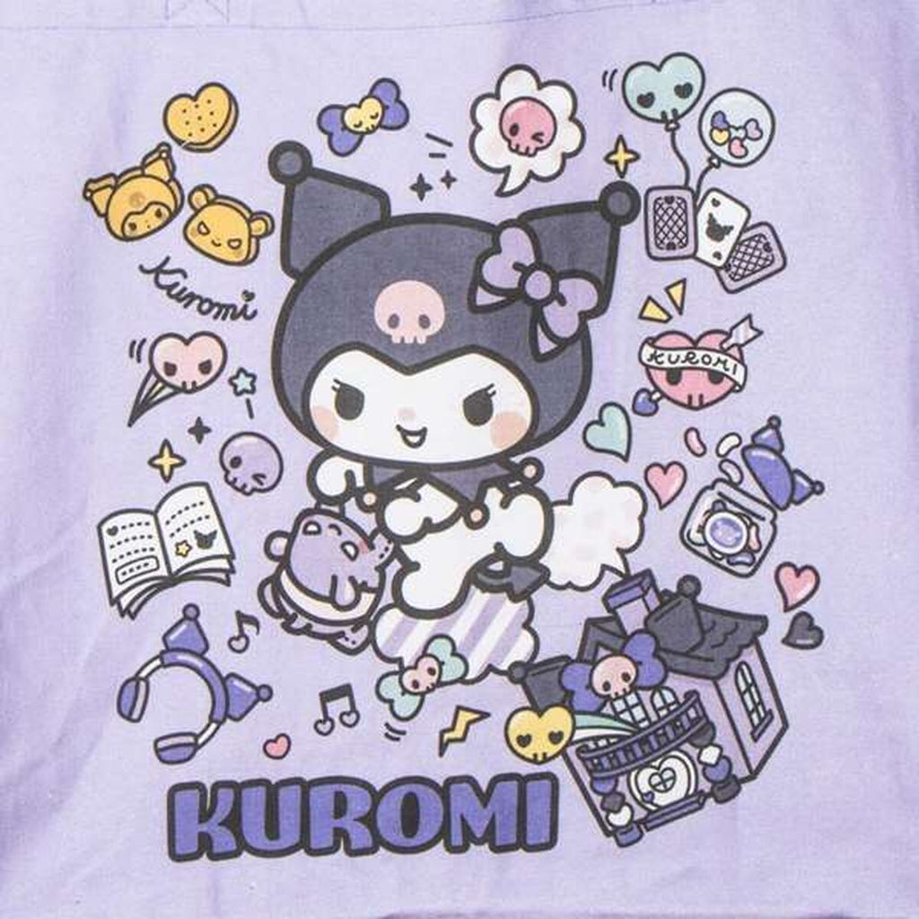 Einkaufstasche Hello Kitty Kuromi Lila 48 x 43 x 17 cm