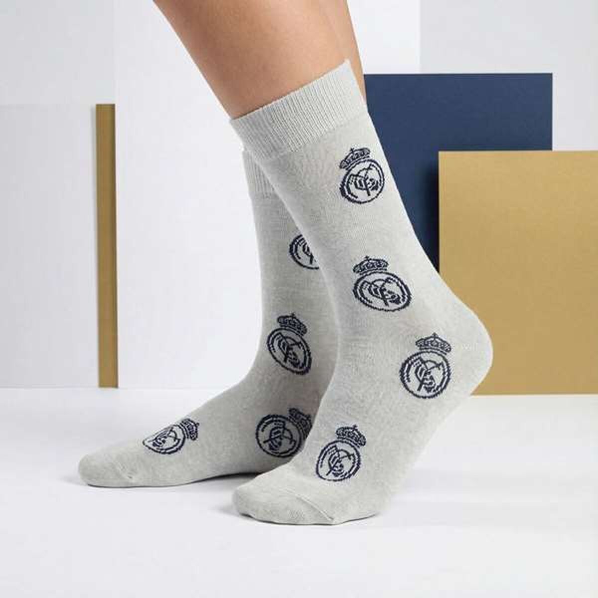 Socken «Real Madrid C.F.» Grau