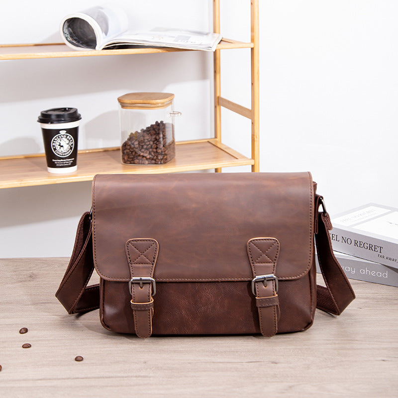 Männlicher Retro-Rucksack mit grosser Kapazität – Bild 5 | LuxeStyle