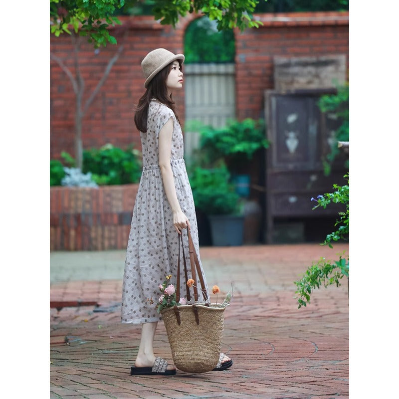 Retro-Blumenkleid