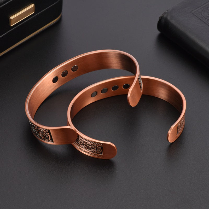 Magnetisches Lebensbaum-Kupferarmband – Bild 7 | LuxeStyle