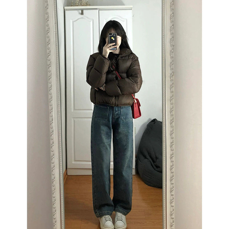Kurze Daunenjacke für Damen