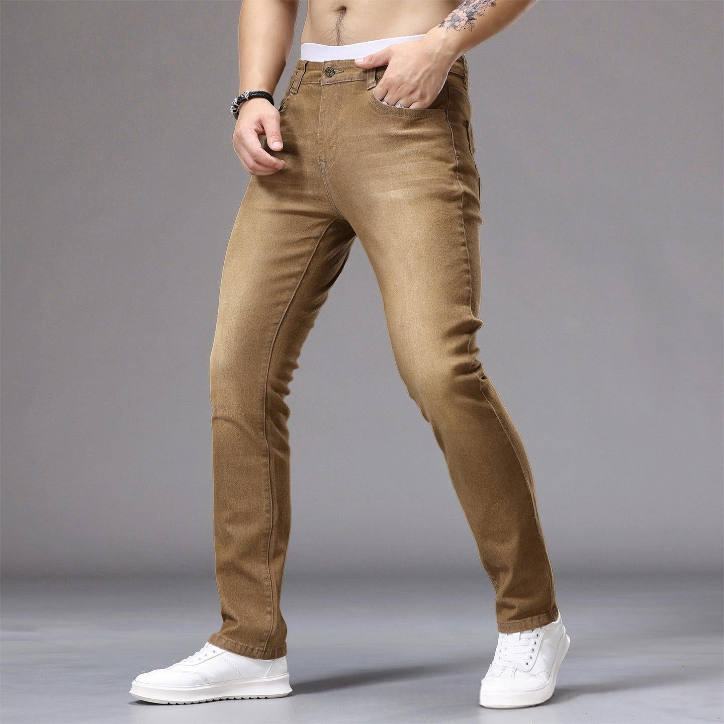Slim-Fit Jeans für Herren in verschiedenen Farben