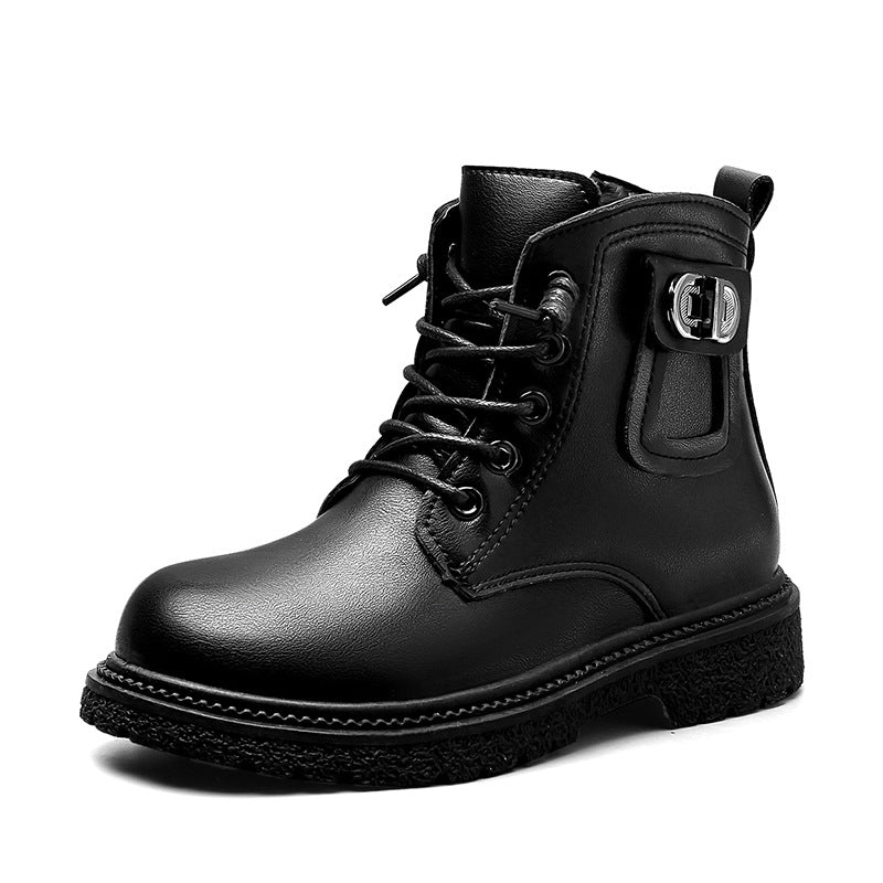 Mädchen Lederstiefel mit weicher Sohle – Bild 5 | LuxeStyle