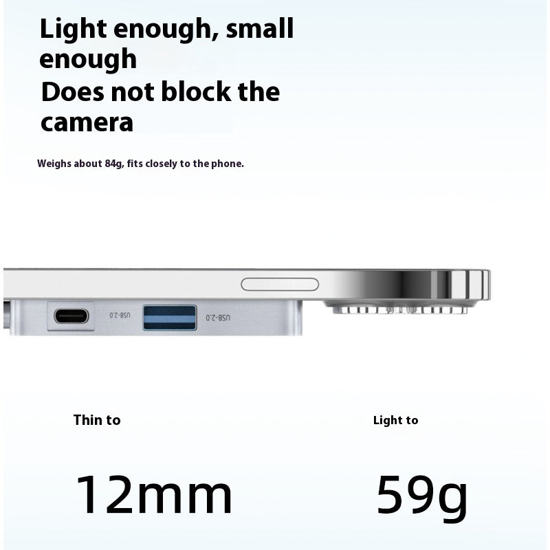 M2 Magnetisches Handy-Festplattengehäuse
