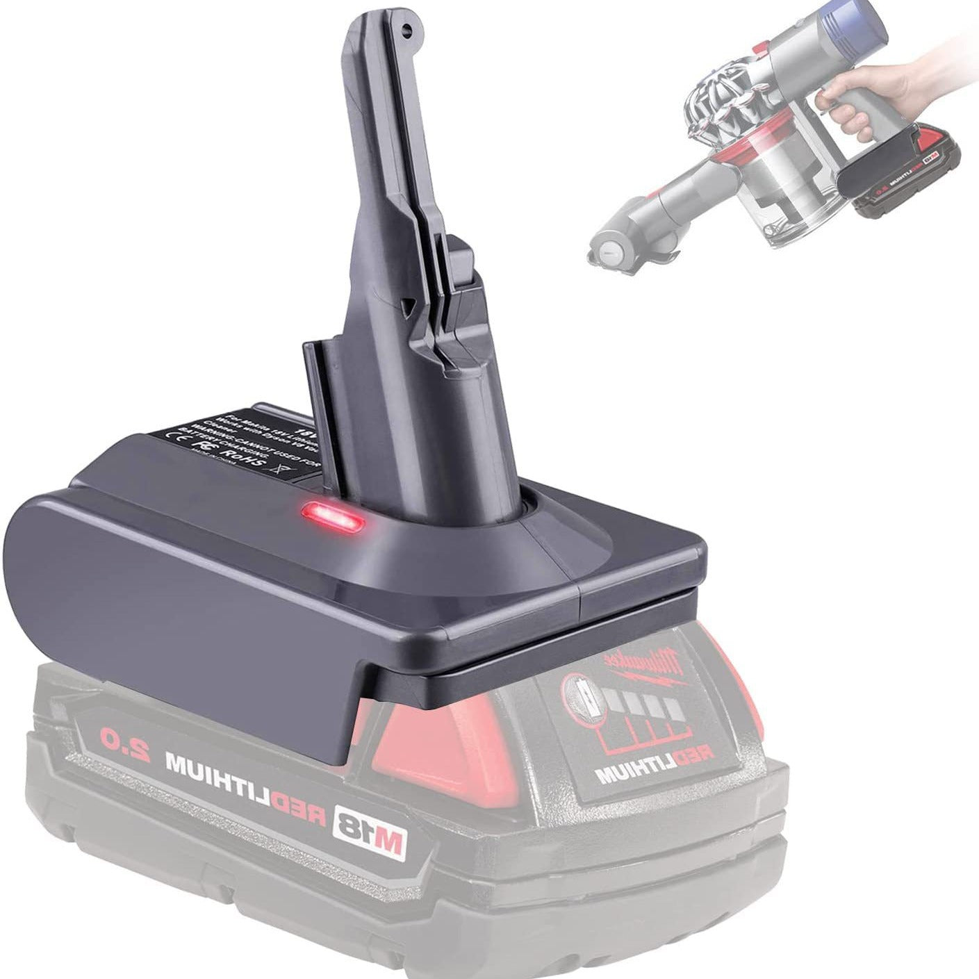 Akku-Adapter für Dyson Staubsauger