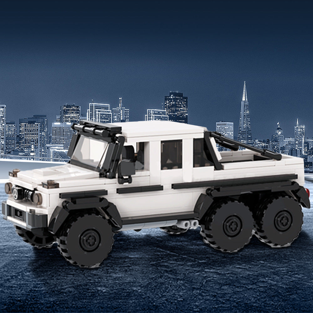 G63 AMG 6x6 Bausteine Modellauto | LuxeStyle
