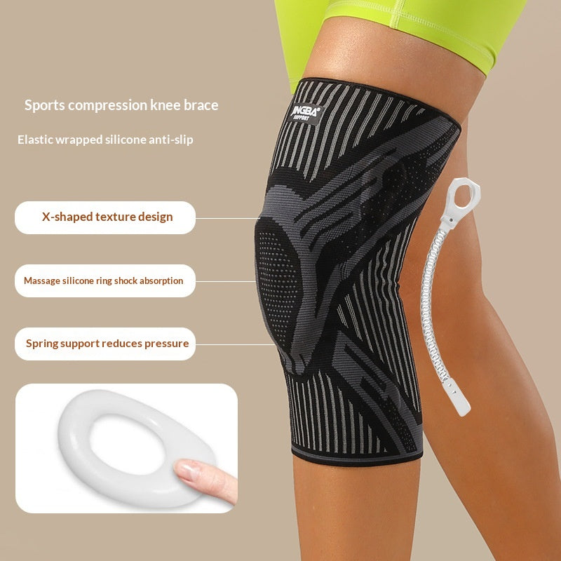 Outdoor-Sport-Kniebandage mit Silikonfeder – Bild 3 | LuxeStyle