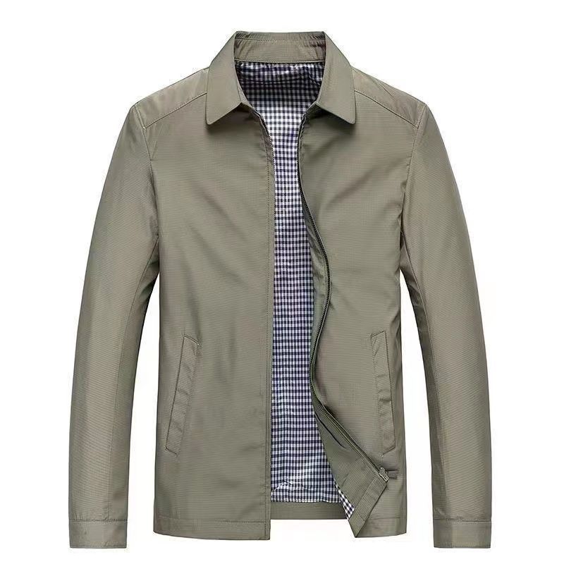 Business-Freizeitjacke mit Stehkragen
