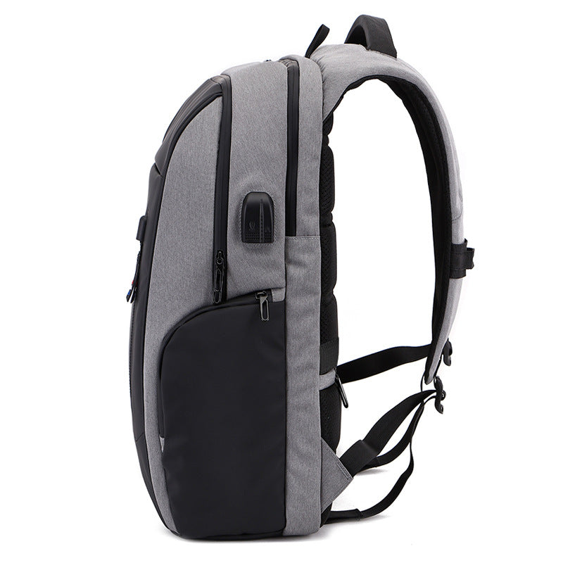 USB-Lade-Rucksack aus Oxford-Stoff – Bild 5 | LuxeStyle