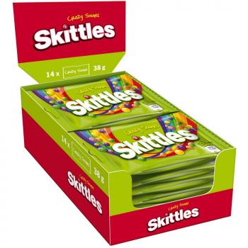 Skittles Crazy Sours 38 g · 14 Stück – Bild 2 | LuxeStyle