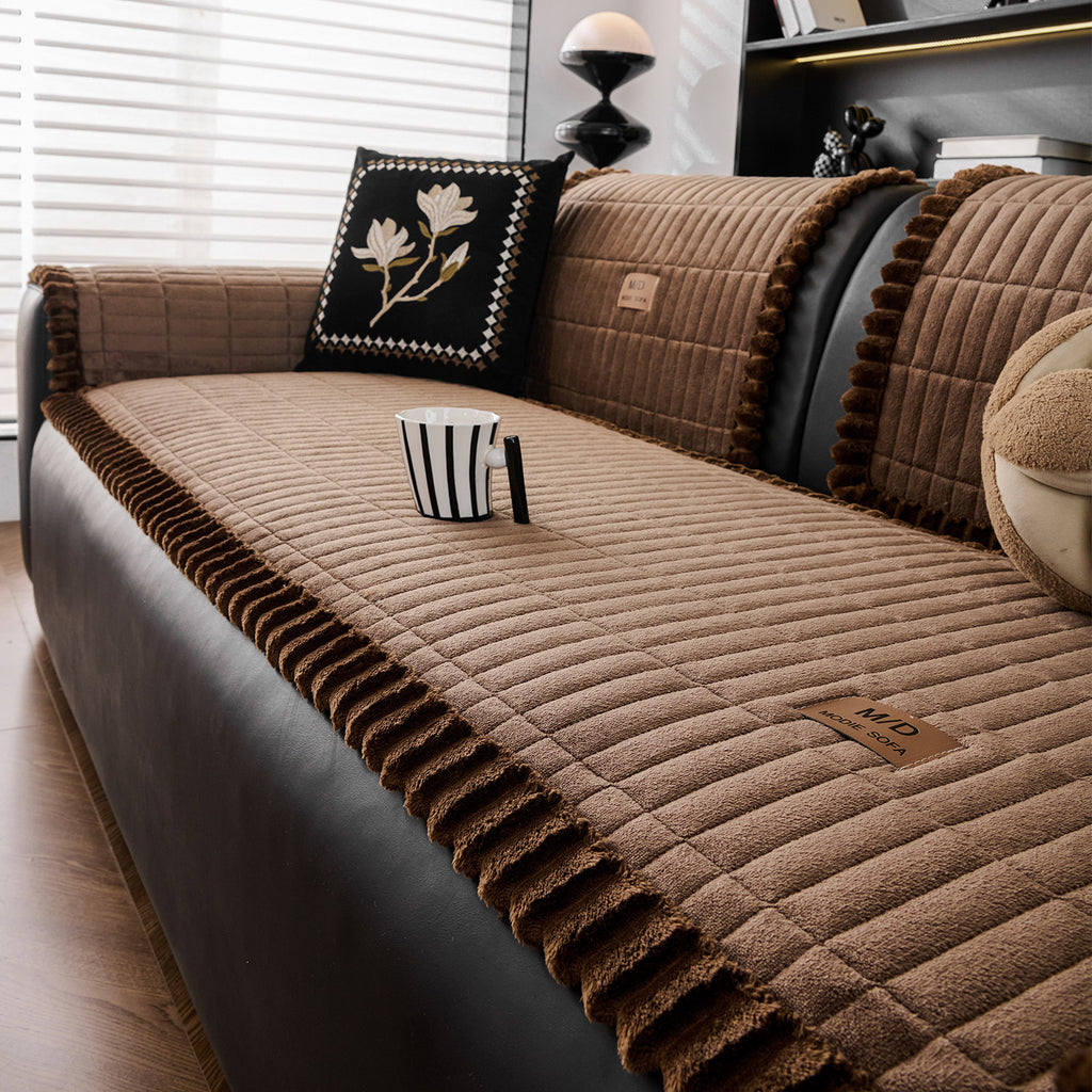 Sofakissenbezug aus Milchvelvet – 70×70 cm – Bild 9 | LuxeStyle