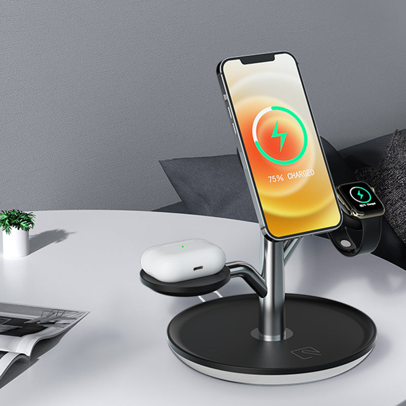 Multifunktionales magnetisches 3-in-1 Wireless Ladegerät | LuxeStyle