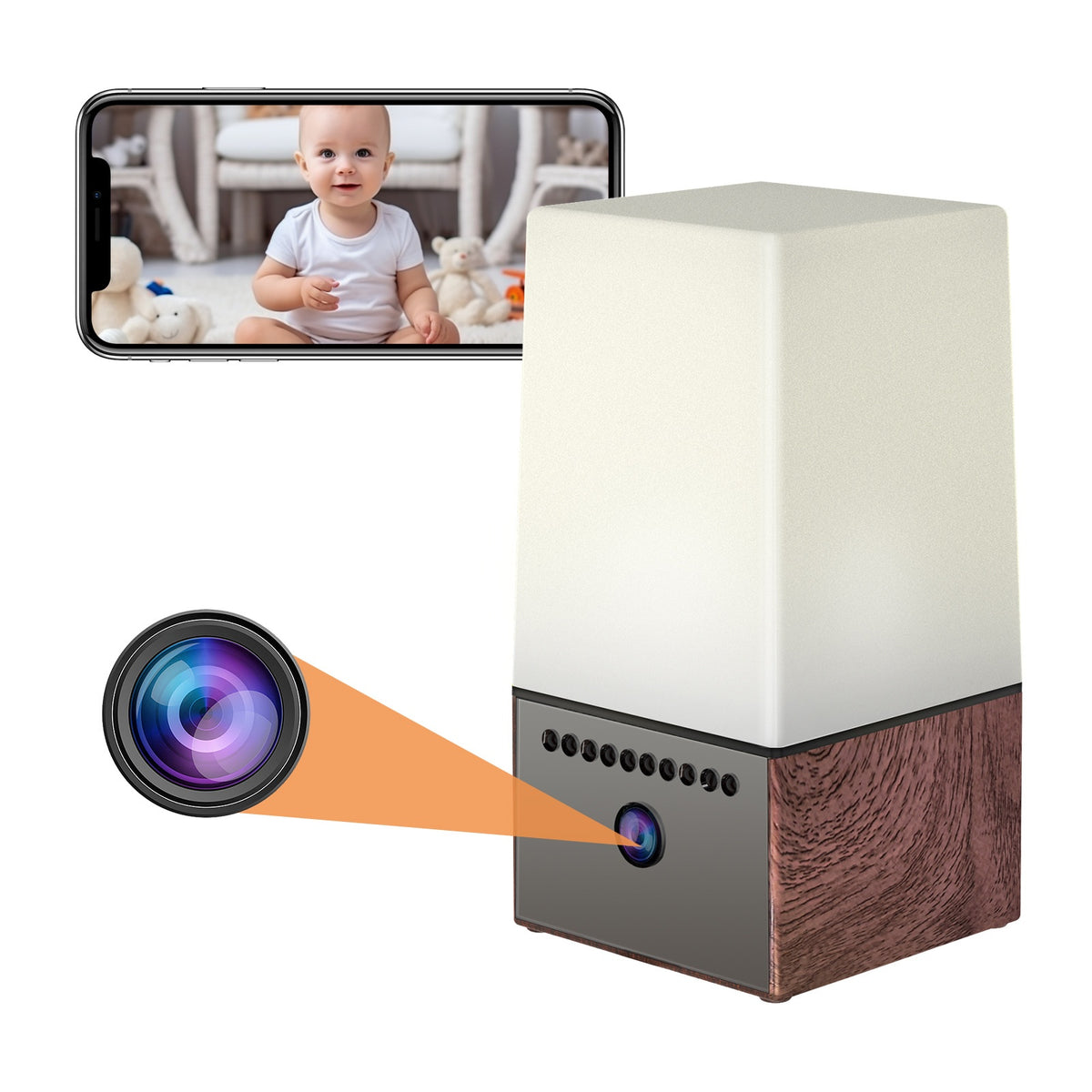 WLAN Überwachungskamera mit Nachtsicht & Gegensprechfunktion – Bild 12 | LuxeStyle