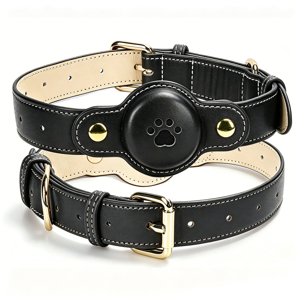GPS-Halsband für Haustiere aus PU-Leder – Bild 5 | LuxeStyle