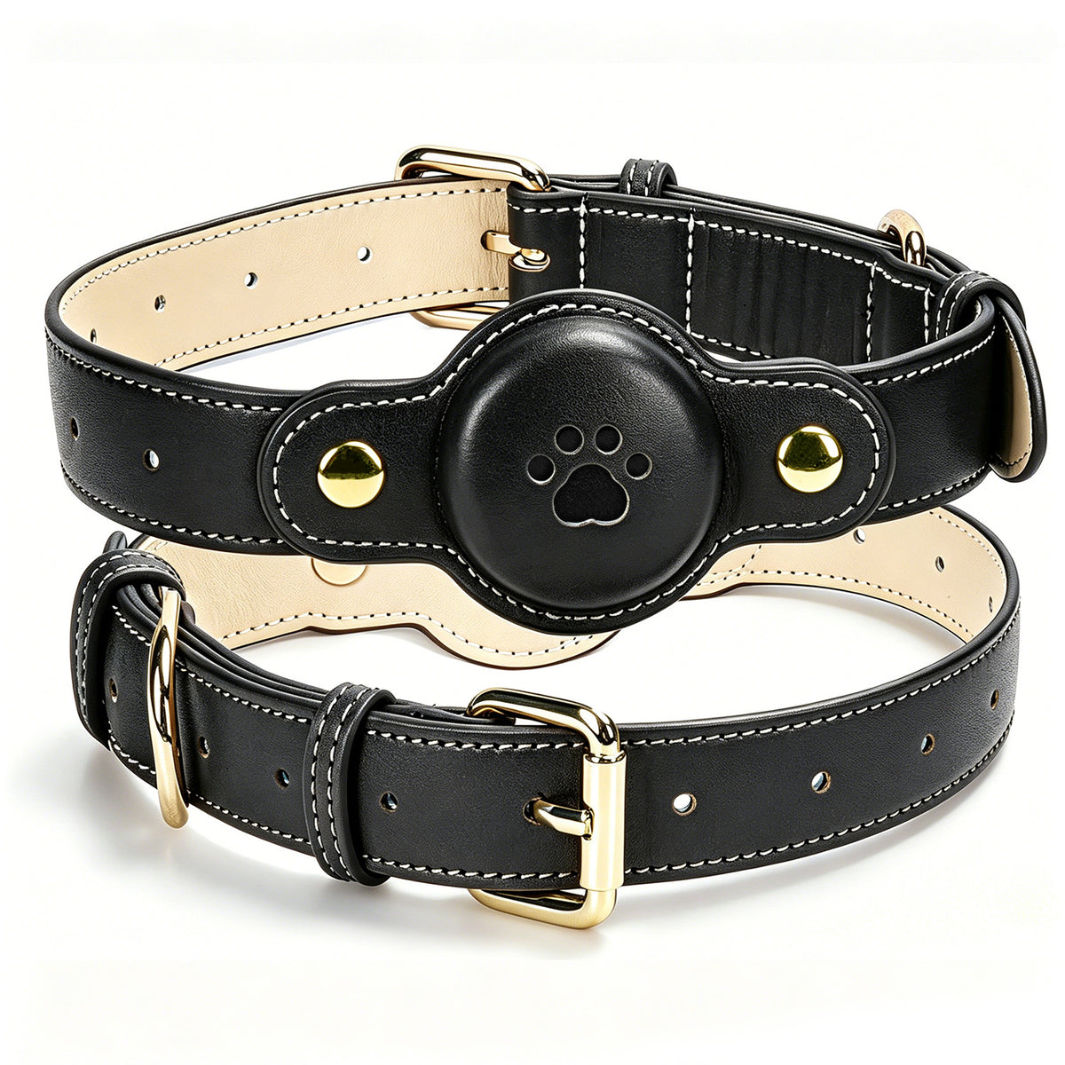 GPS-Halsband für Haustiere aus PU-Leder – Bild 5 | LuxeStyle