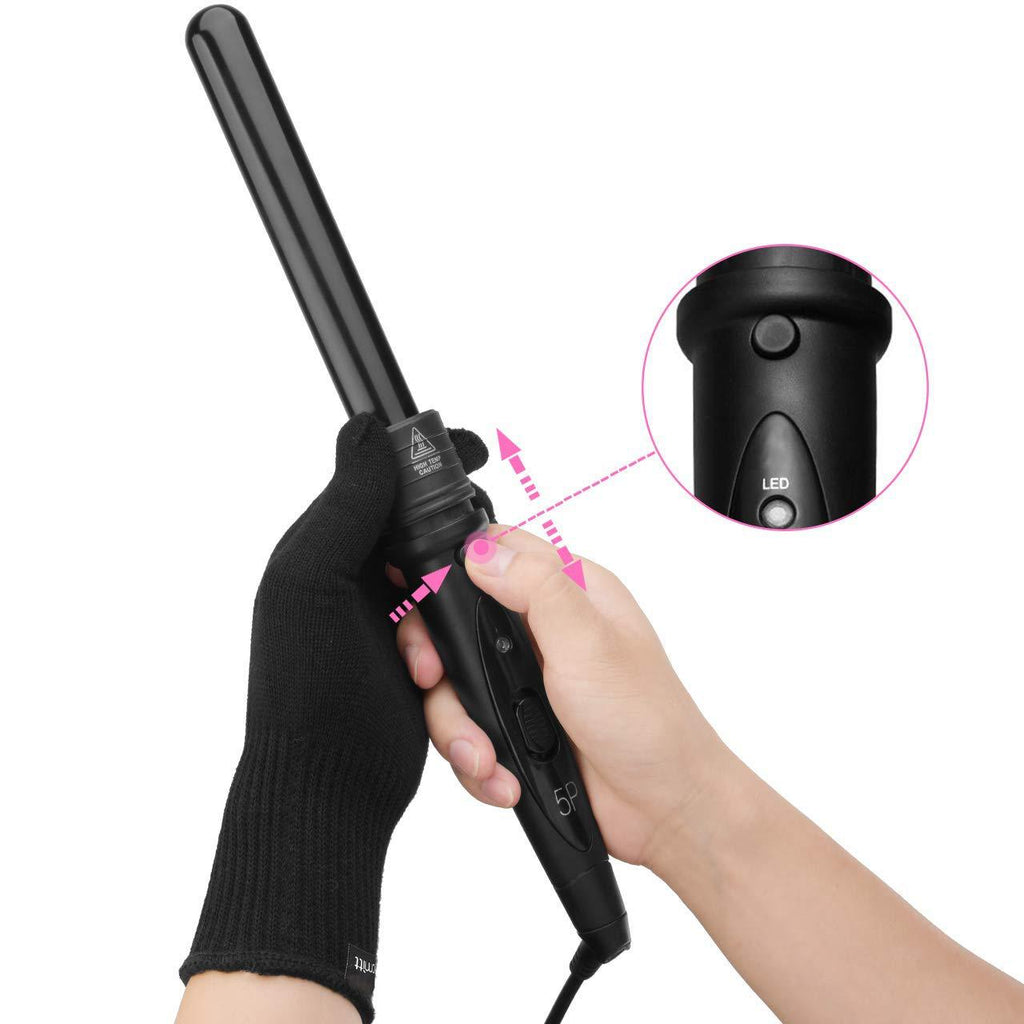 5-in-1 Keramik Lockenstab-Set