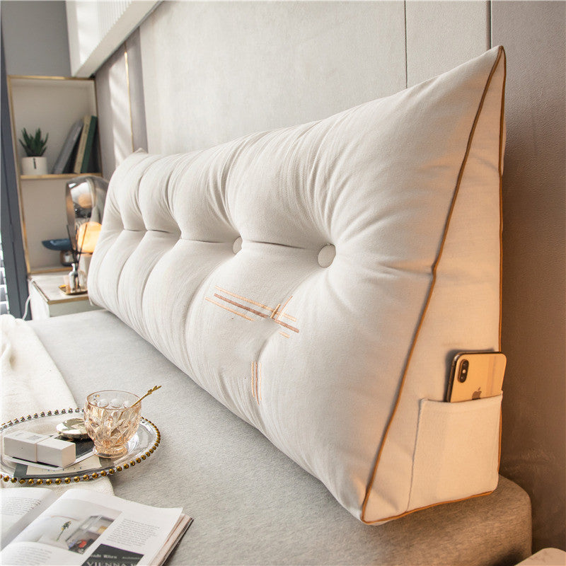 Pillow Soft Dreieckiges Rückenkissen für Sofas – Bild 3 | LuxeStyle