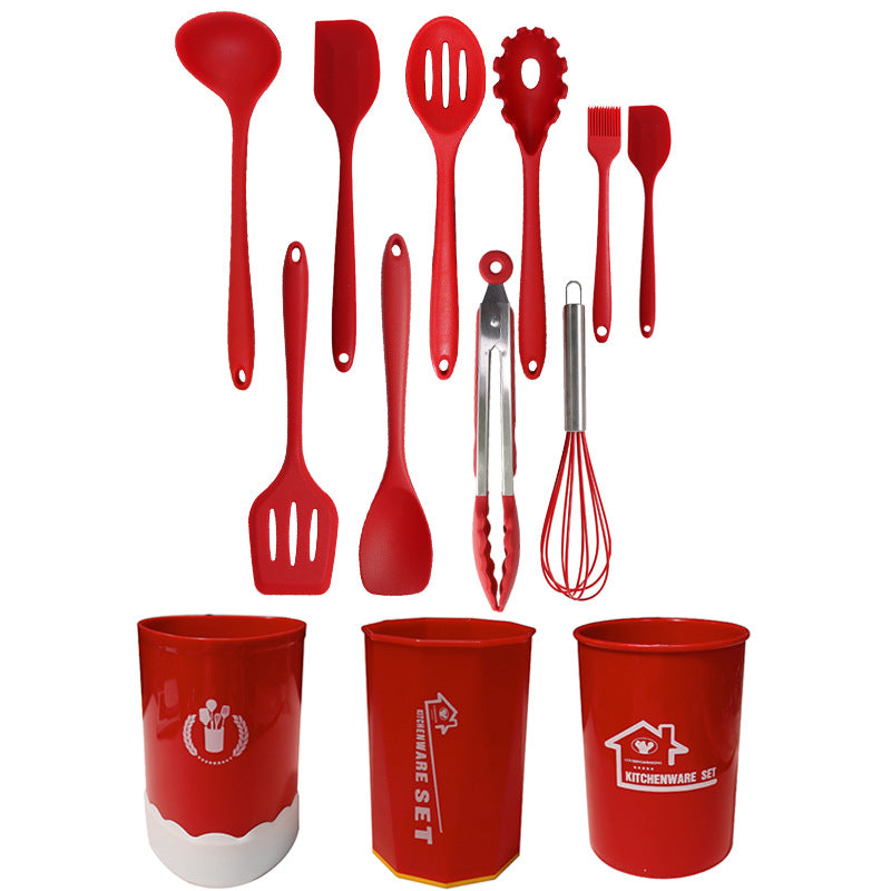 Silikon-Küchenhelfer-Set, 15-teilig