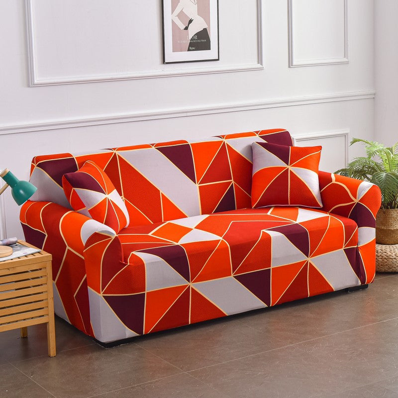 Sofaabdeckung mit Pflanzenmuster – Stretch – Bild 16 | LuxeStyle