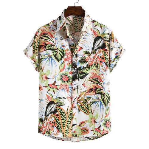 Hawaii Hemd mit Blumenmuster für Herren – Bild 10 | LuxeStyle