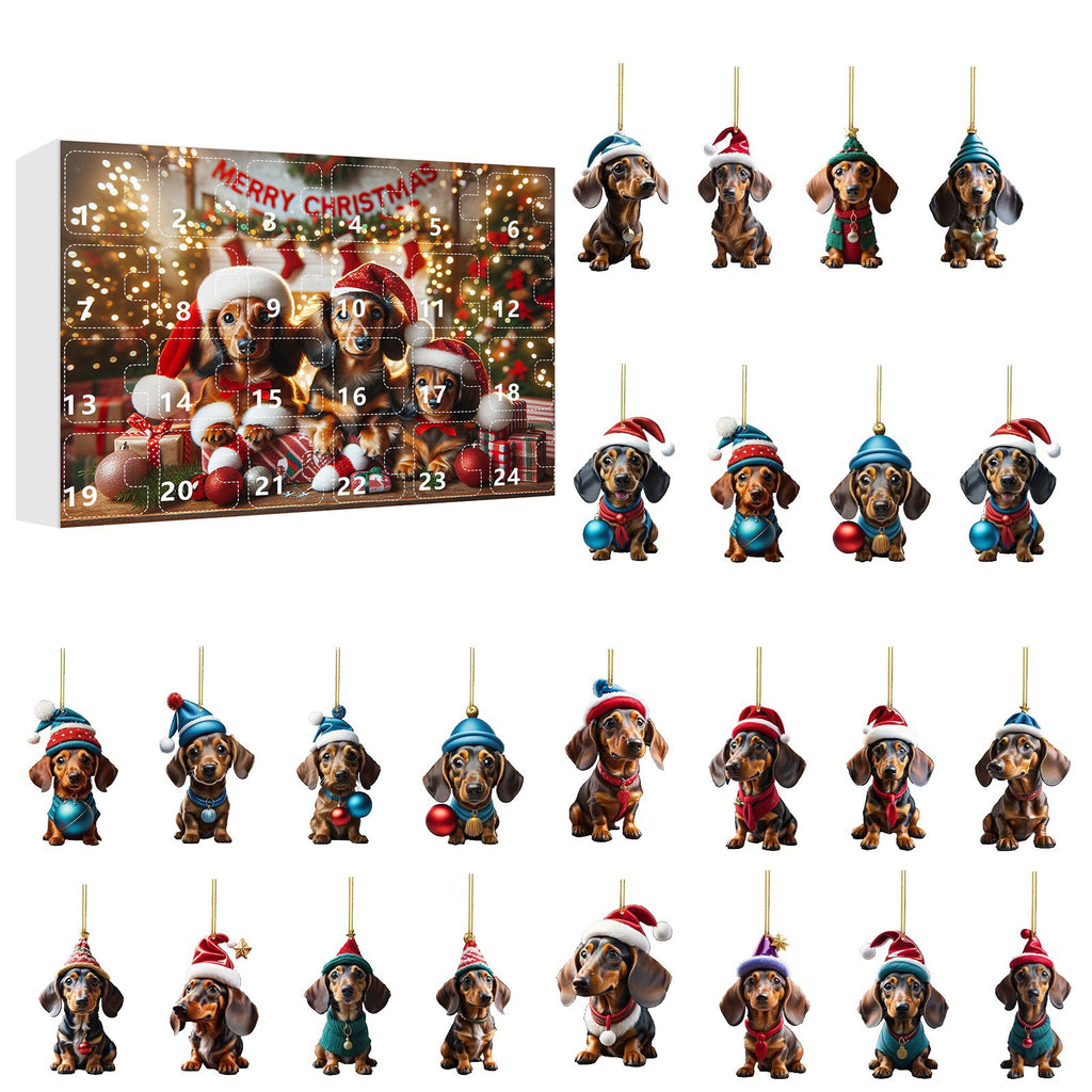 Weihnachts Countdown Tieranhänger Dekoration – Bild 15 | LuxeStyle