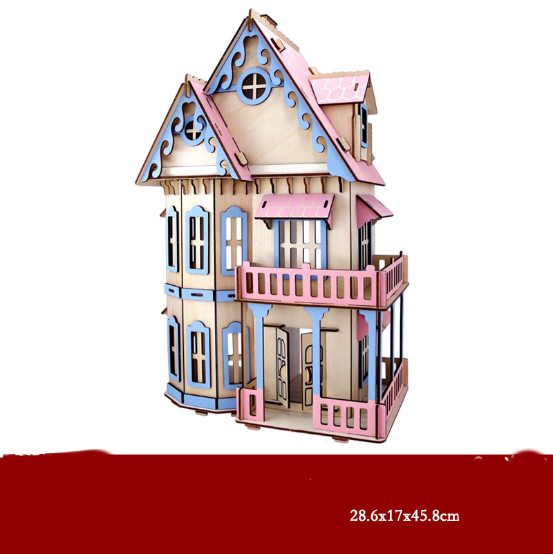 Traumvilla 3D-Holzpuzzle – Bild 10 | LuxeStyle
