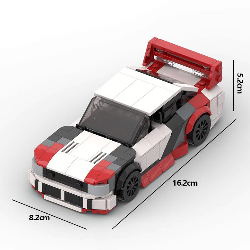 Bausteine Rennauto Quattro (422 Teile) – Bild 7 | LuxeStyle