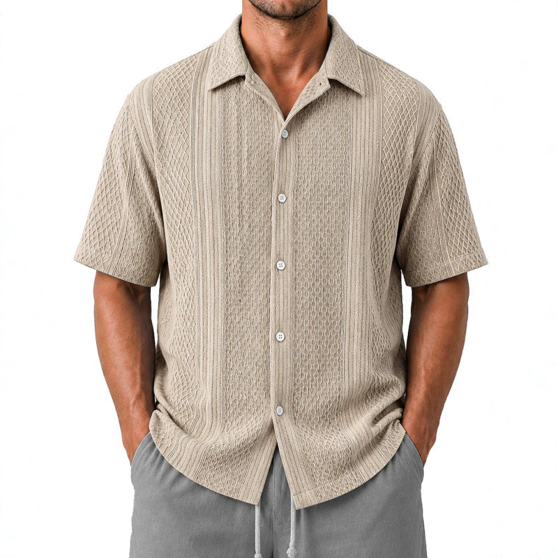 Freizeit-Shirt mit Kokospalmen-Print – Bild 5 | LuxeStyle