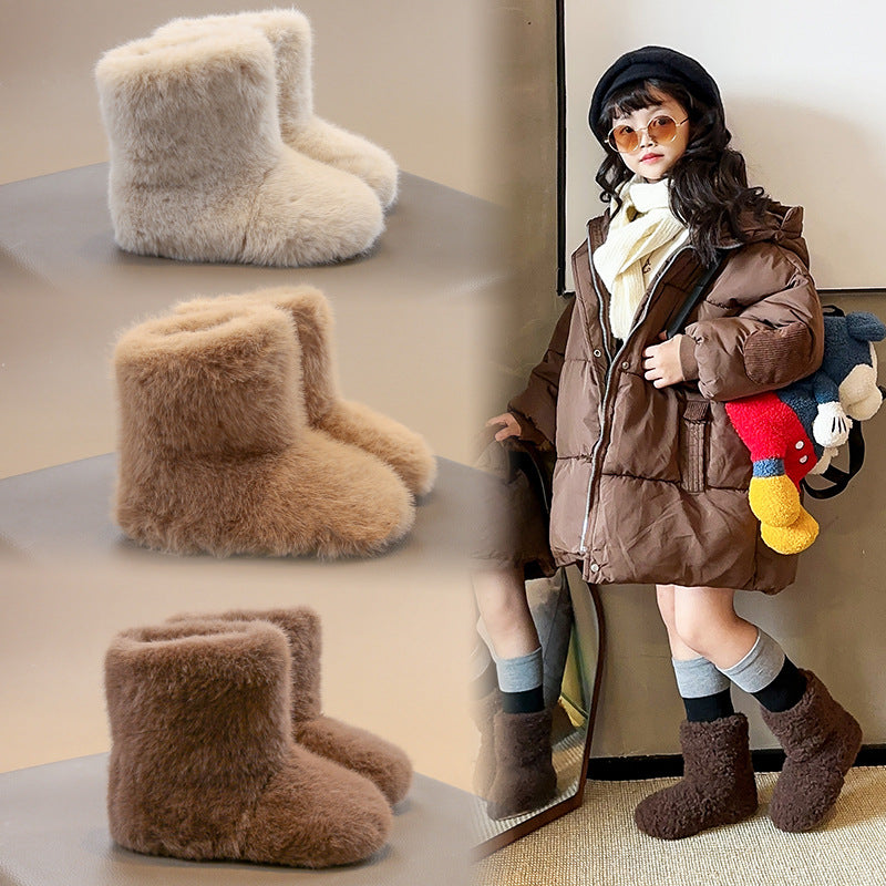 Kinder-Schneestiefel mit Fleecefutter – Bild 7 | LuxeStyle