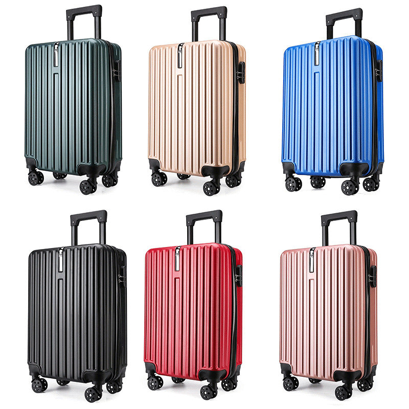 20-Zoll Rollkoffer mit Streifen-Design – Bild 2 | LuxeStyle